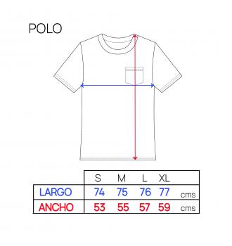 Polo Temps Con Bolsillo - Negro